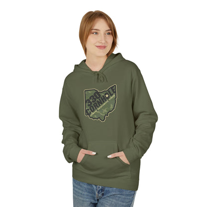 330 Cornhole Alt Logo Unisex Midweight Softstyle Fleece Hoodie